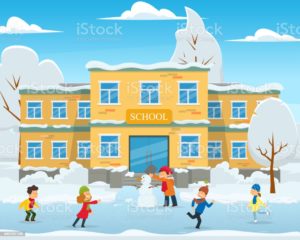 Schoolyard Safety in the Snow